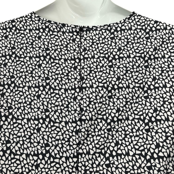 NWOT, MISSLOOK, Elegant Black & White Soft Dress, XL - Picture 8 of 10